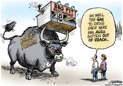 Political cartoon