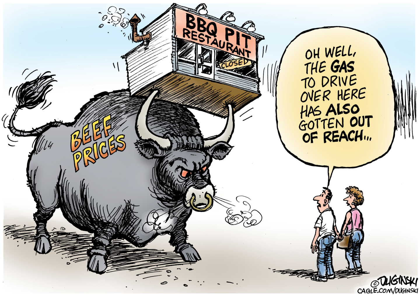Political cartoon