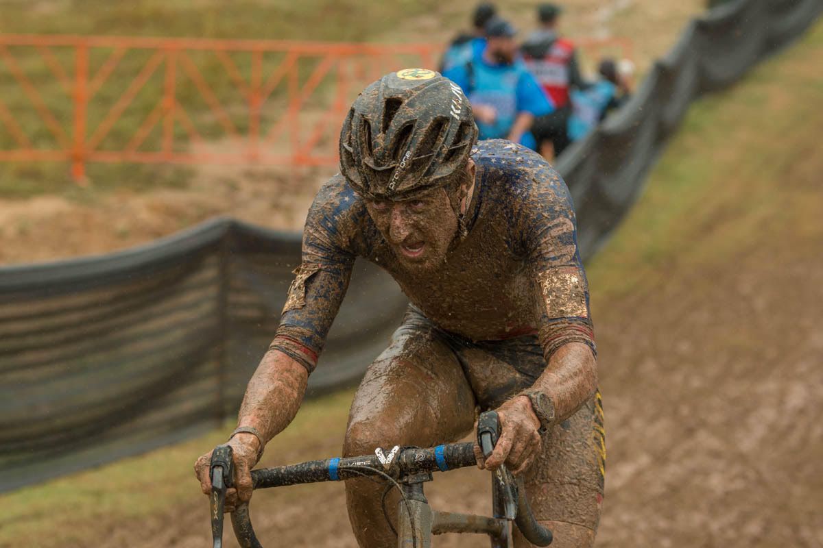 The UCI Cyclo-cross World Cup in Fayetteville, won by Quinten Hermans ahead of Eli Iserbyt