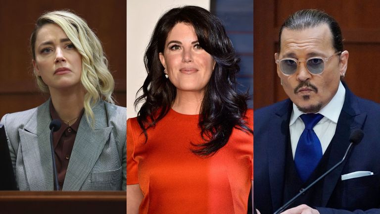 Monica Lewinsky on Depp v Heard 'courtroom porn'