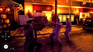 A Stranger Than Heaven promotional image showing a playable character and a handful of enemies.