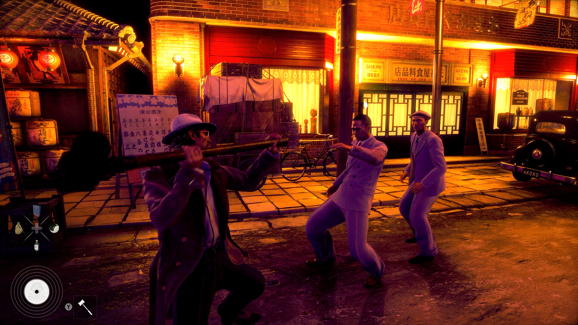 A Stranger Than Heaven promotional image showing a playable character and a handful of enemies.