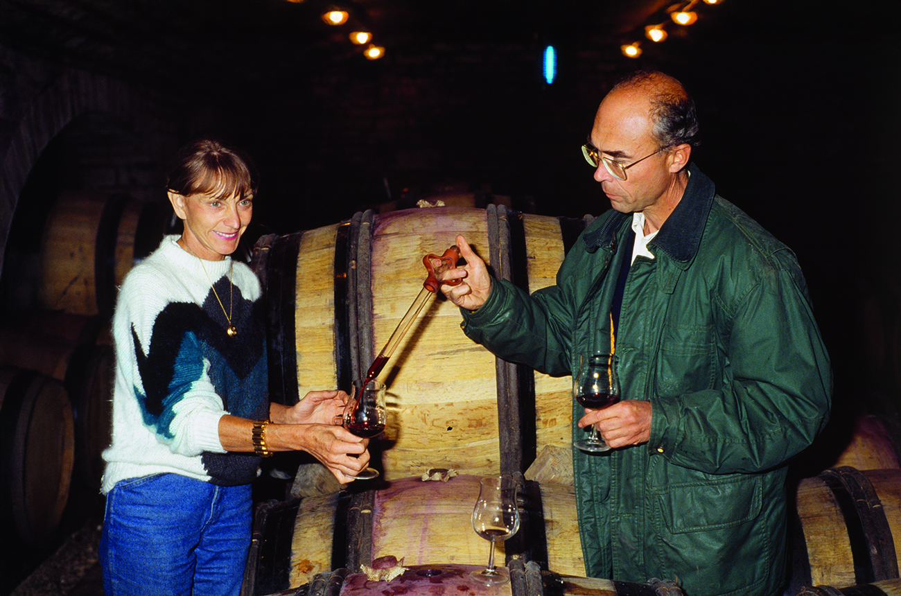 Lalou Bize-Leroy and Aubert de Villaine