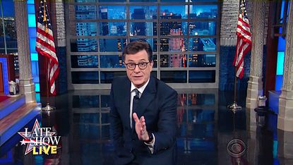 Stephen Colbert recaps the 2016 VP debate