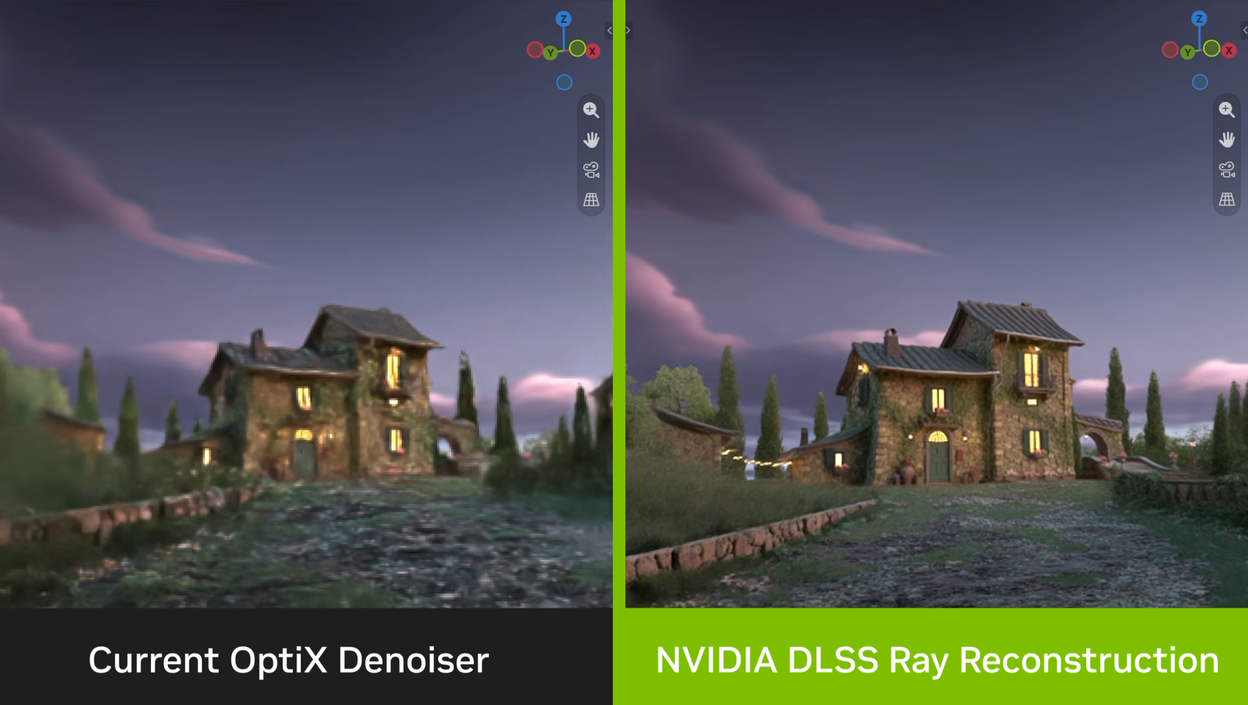 The AI upscaling tech could be a game changer for 3D lighting and lookdev.