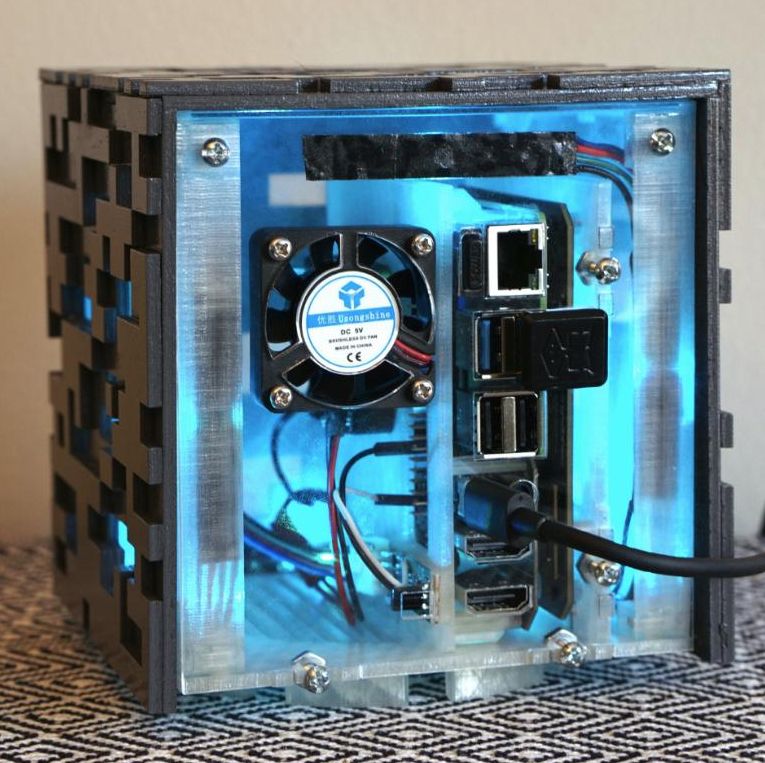 Raspberry Pi Minecraft Server Case Looks Like A Block Of Ore Tom S Hardware