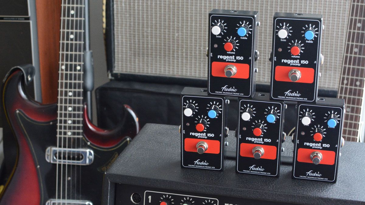 Fredric Effects debuts Regent 150 Preamp pedal | MusicRadar