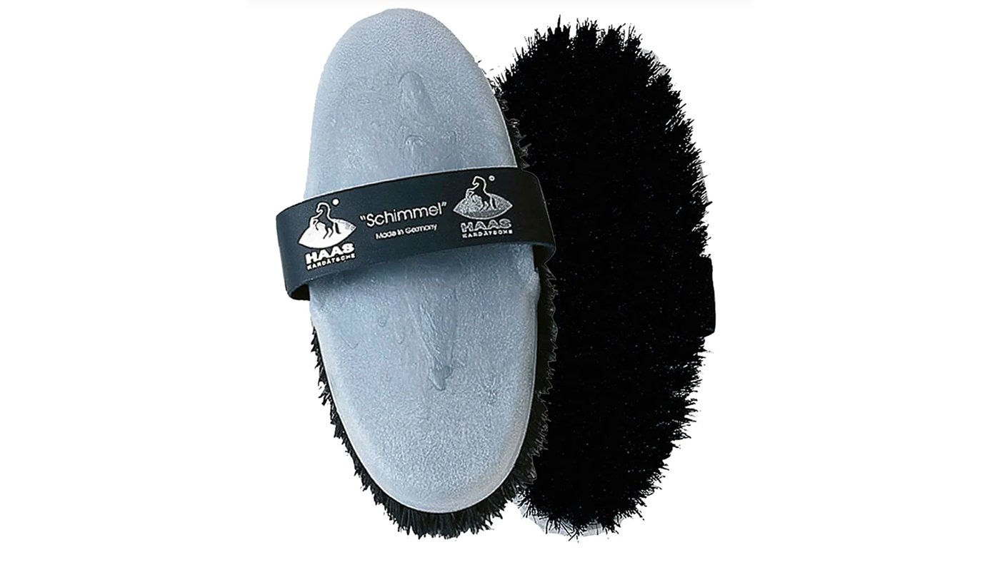 Haas Schimmel grooming brush for horses