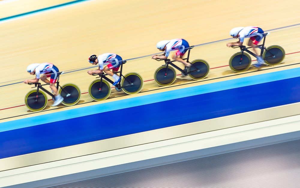 GB men in full flow