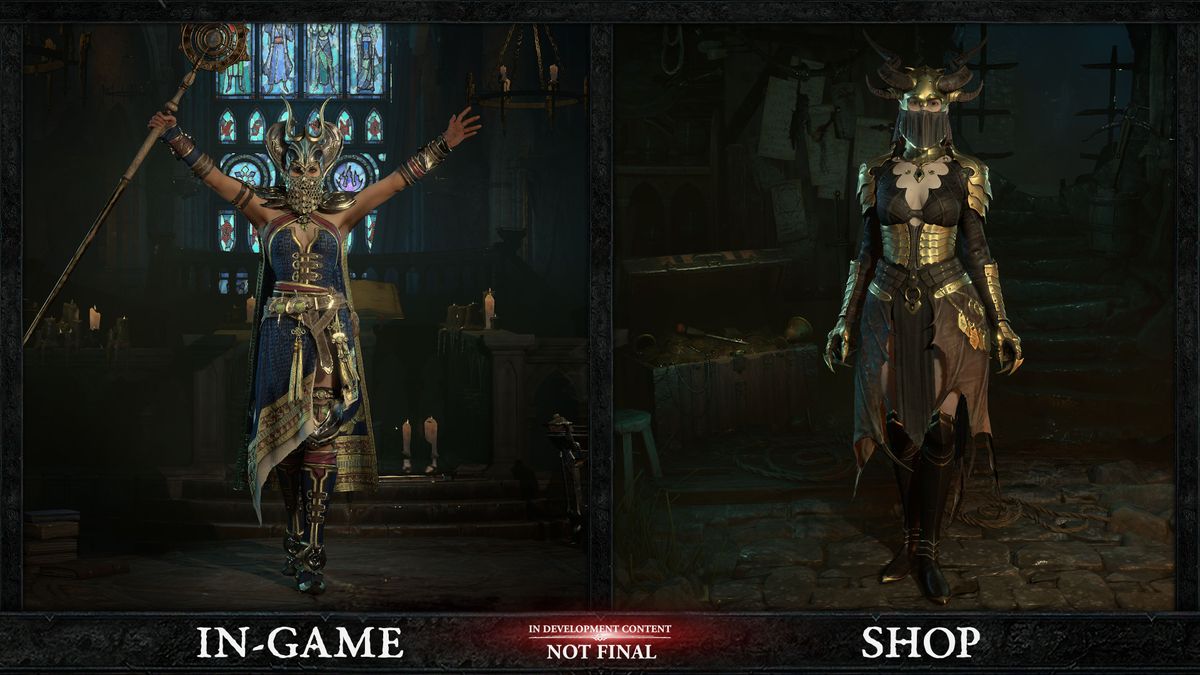 Diablo 4 shop vs game comparison image