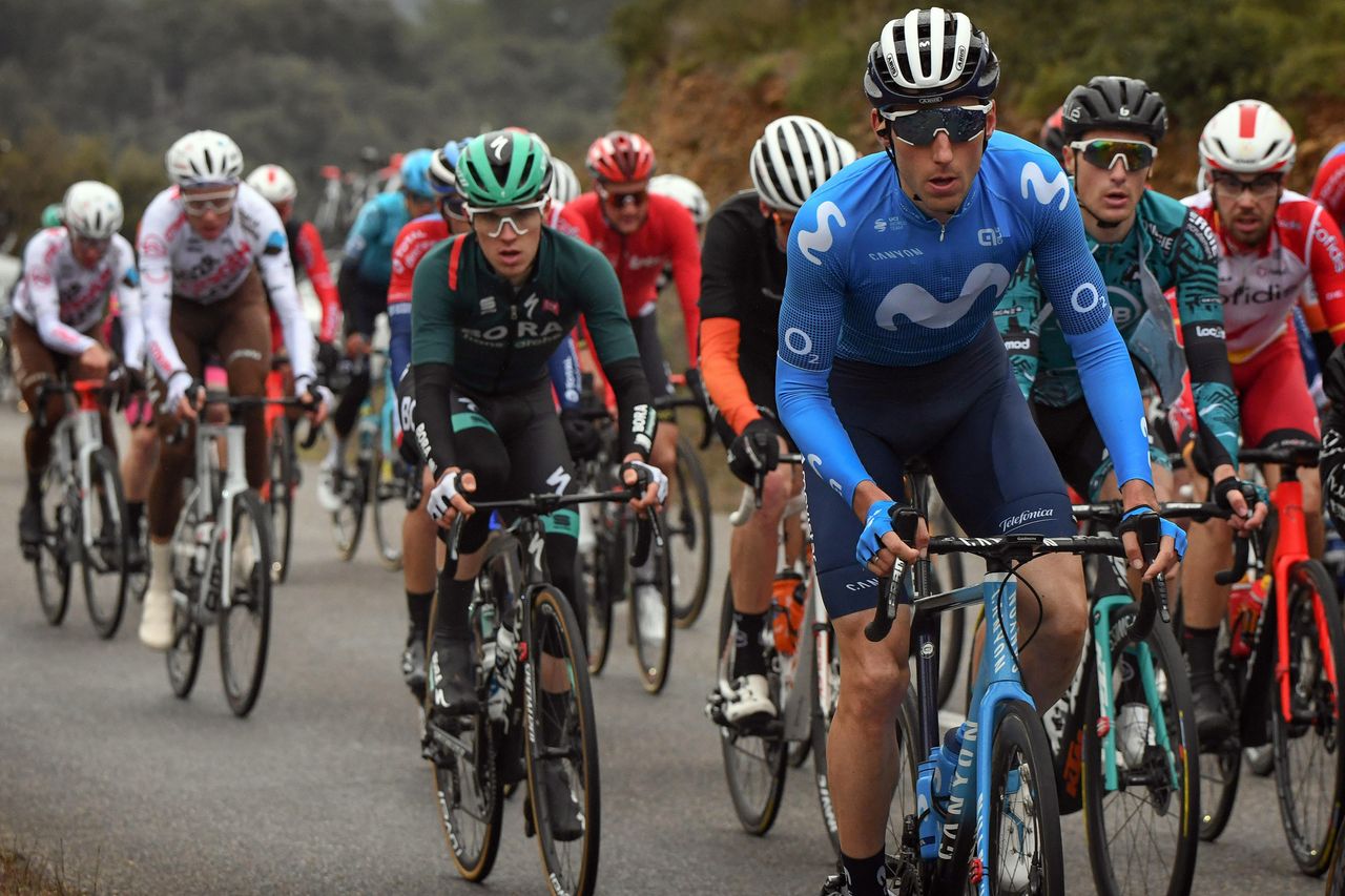 Tour de la Provence 2021 - 6th Edition - 2nd stage Cassis - Manosque 174,7 km - 12/02/2021 - Carlos Verona (ESP - Movistar Team) - photo William Cannarella CV/BettiniPhoto&Acirc;&copy;2021