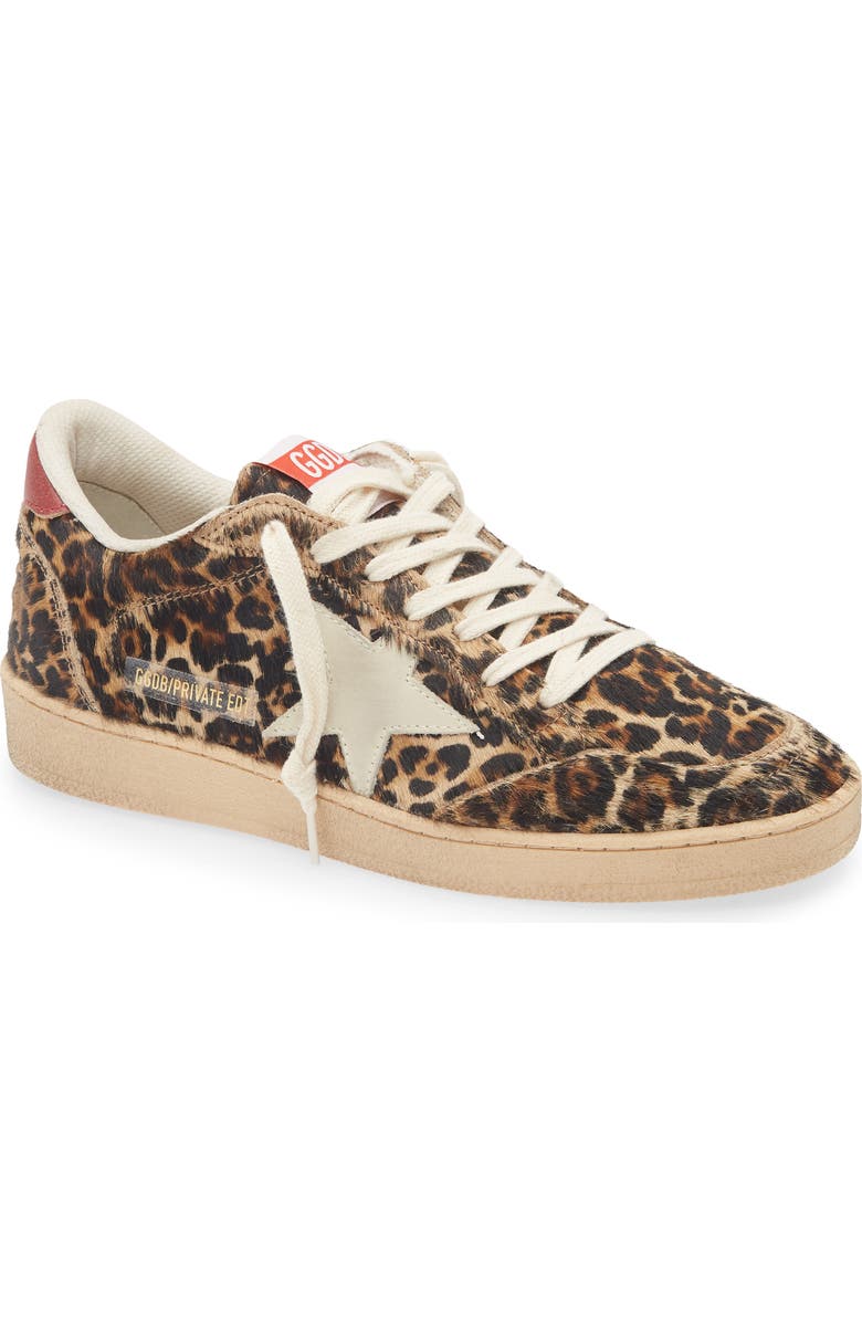 Ball Star Genuine Calf Hair Sneaker