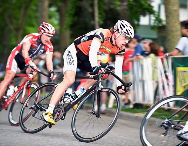 Thomas SOLADAY (Team Mountain Khakis p/b EP-NO) fought hard to keep his Wheaties Sprint Leader's Jersey.