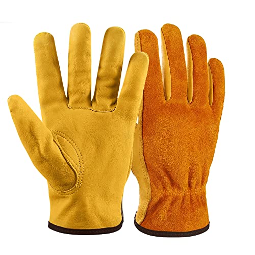 Nickypicky Gardening Gloves for Men and Women - Tough, Thorn Proof Comfortable Breathable Mens Gardening Gloves &amp;ndash; Protective Garden Gloves for Men With Strong Grip