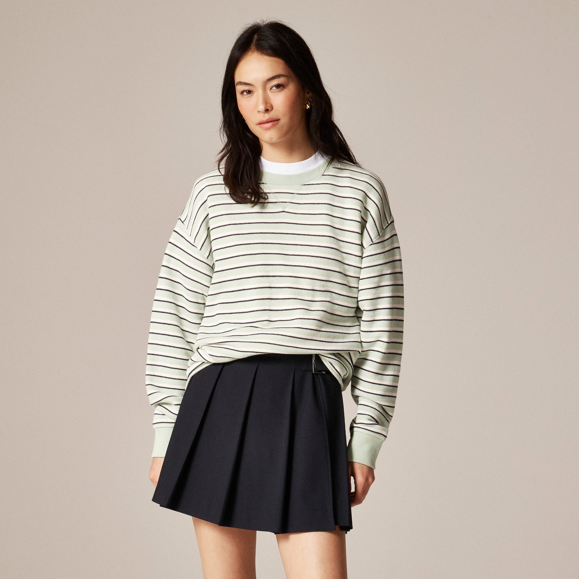 Heritage Terry Relaxed Crewneck Sweatshirt