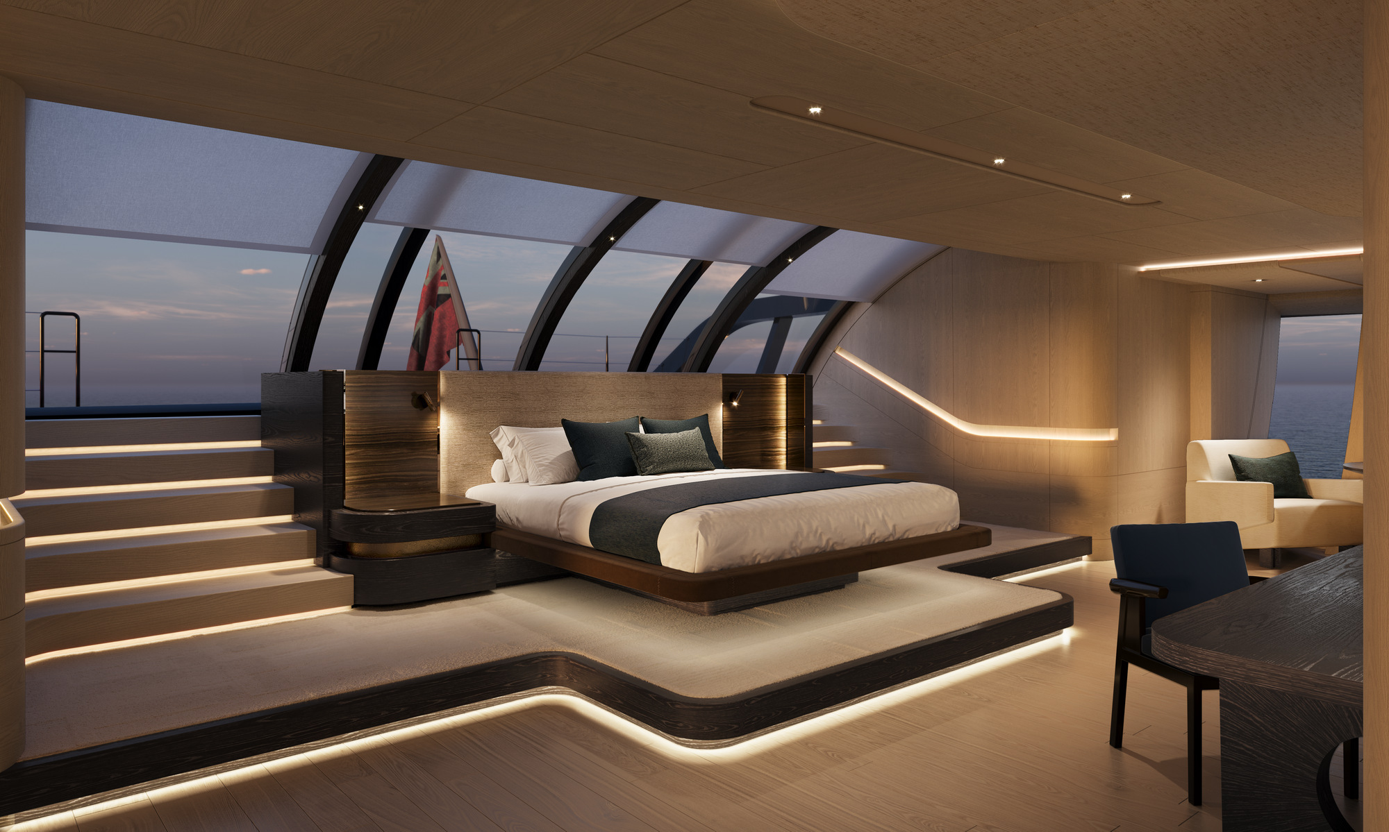 The owner&#039;s state room