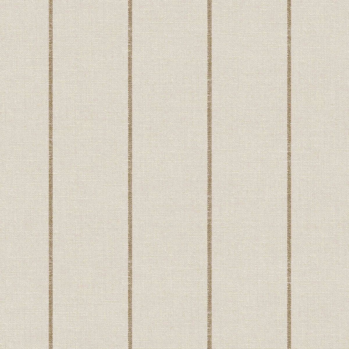 Tempaper U0026#38; Co. 28 Sq Ft Bursa Stripe Textured Peel and Stick Wallpaper Beige by Pure Salt