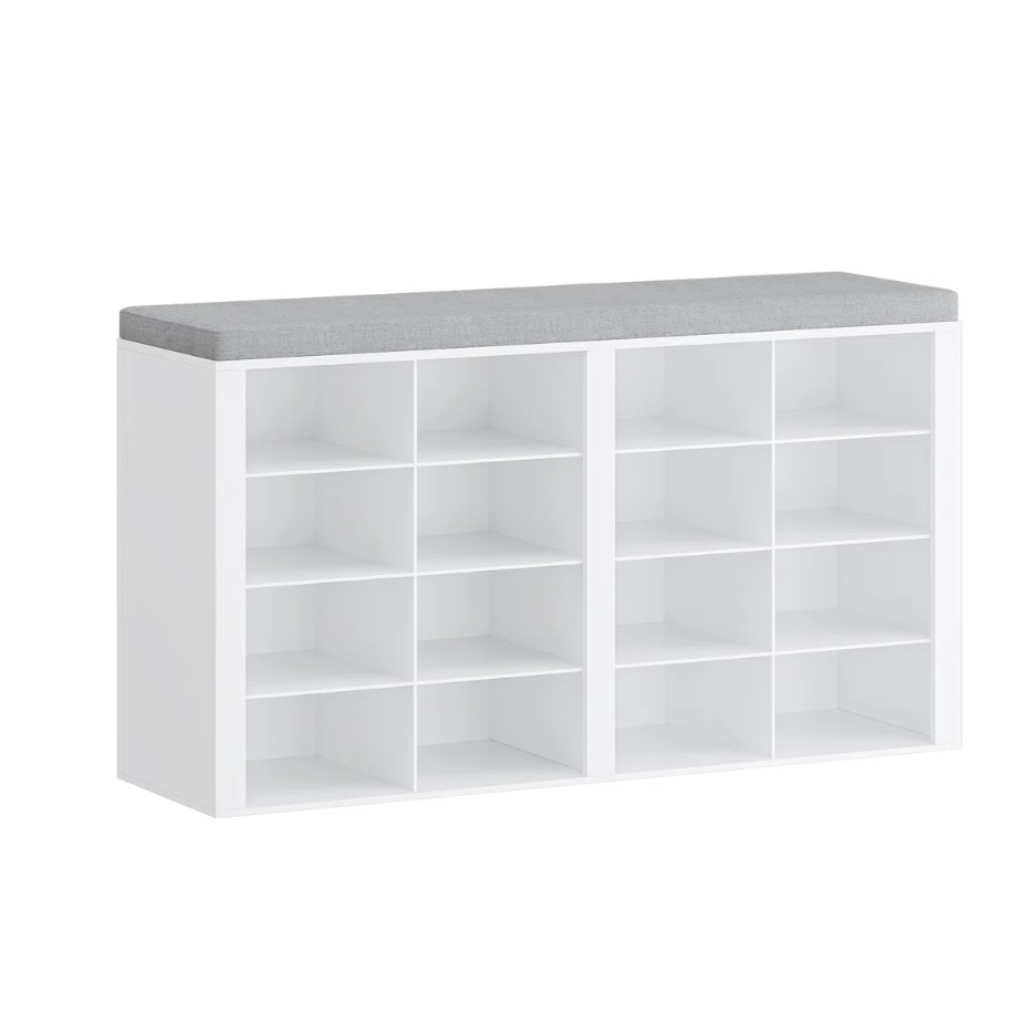 Wayfair shoe storage bench with padded seat