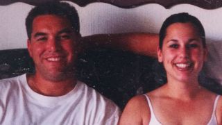 Scott and Laci Peterson photo from the trailer of American Murder: Laci Peterson