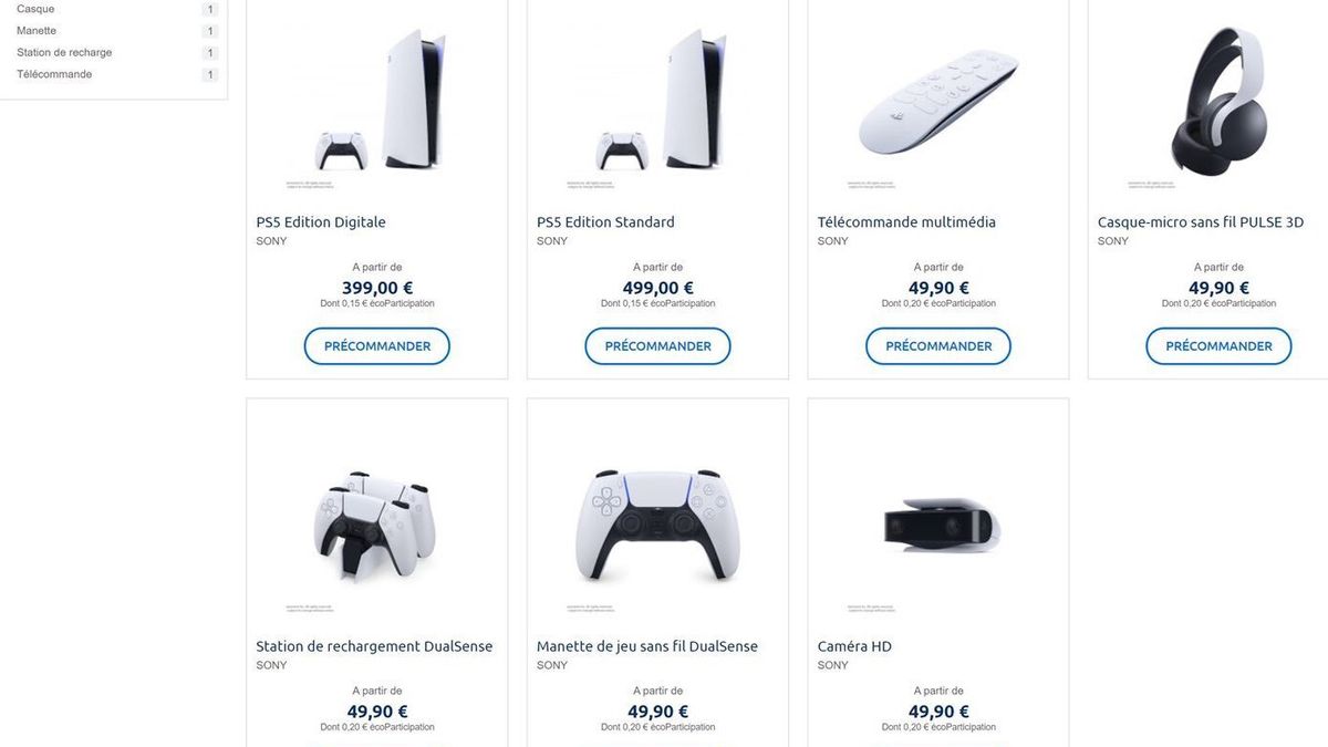 how much is the ps5 euro