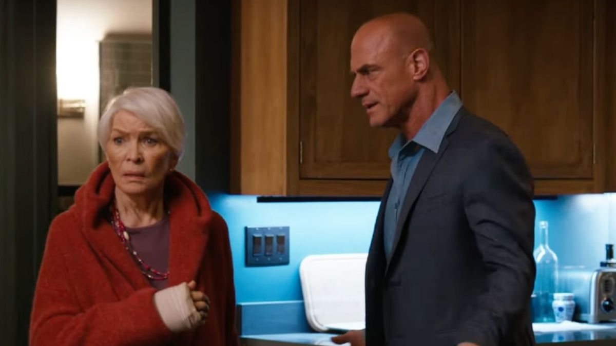 Ellen Burstyn and Christopher Meloni in Law &amp; Order: Organized Crime.