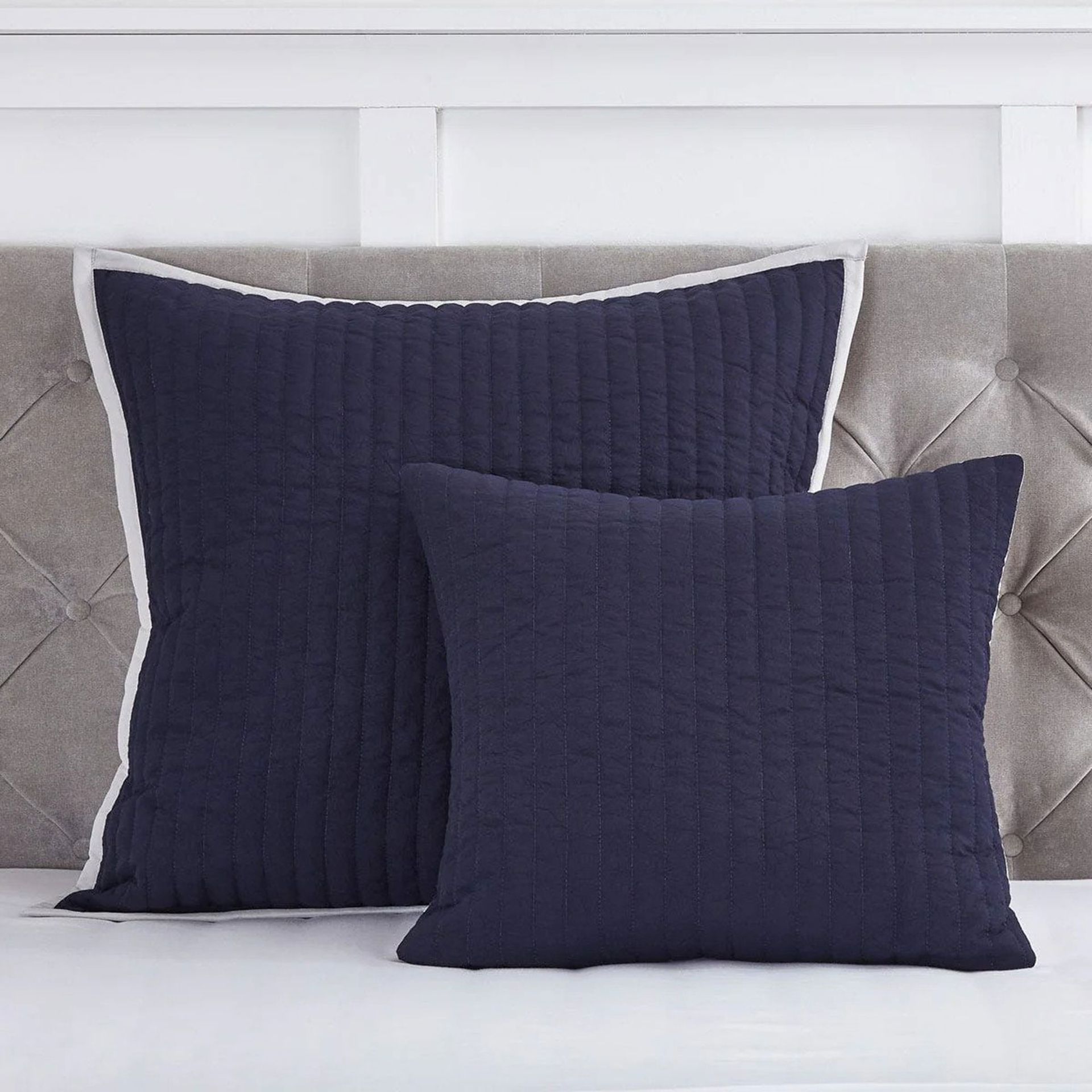 Dusk navy cushion covers
