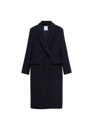Double-Breasted Manteco Wool Coat - Women