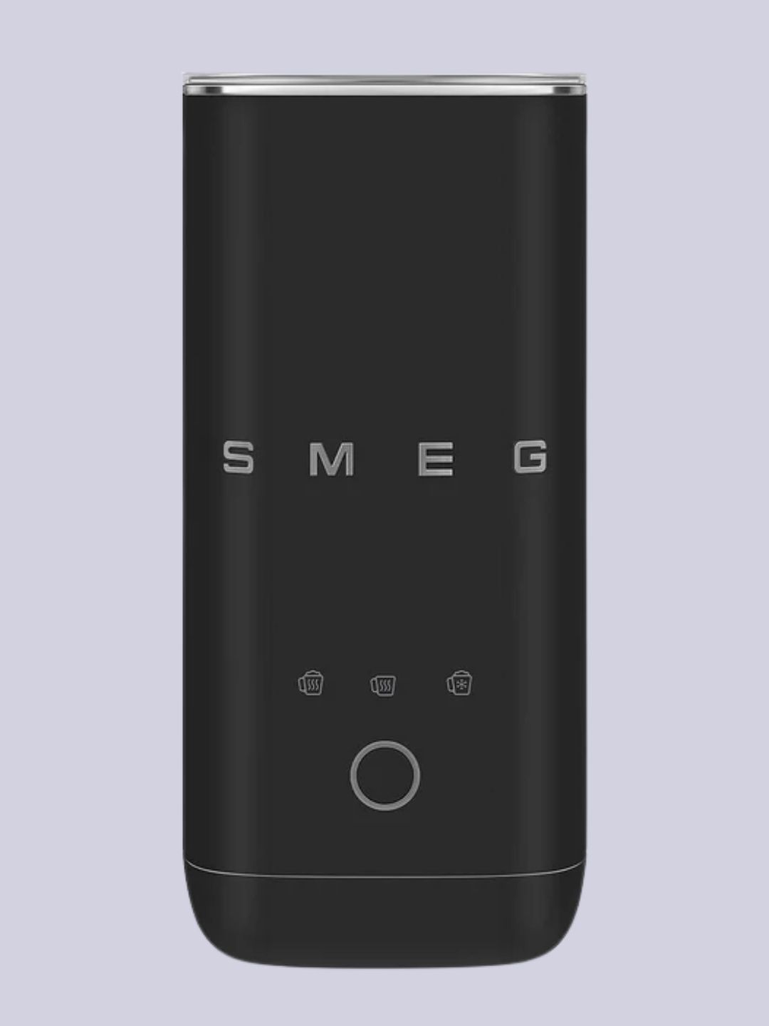 Smeg, 50's Style Matte Mini Milk Frother, Black