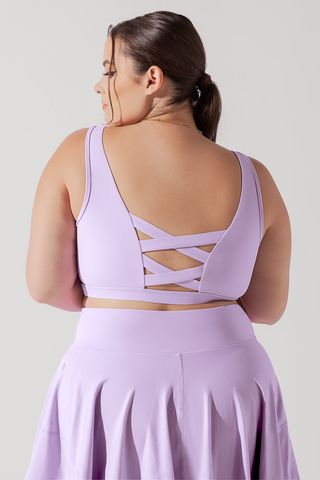 Corset Bra - Digital Lavender