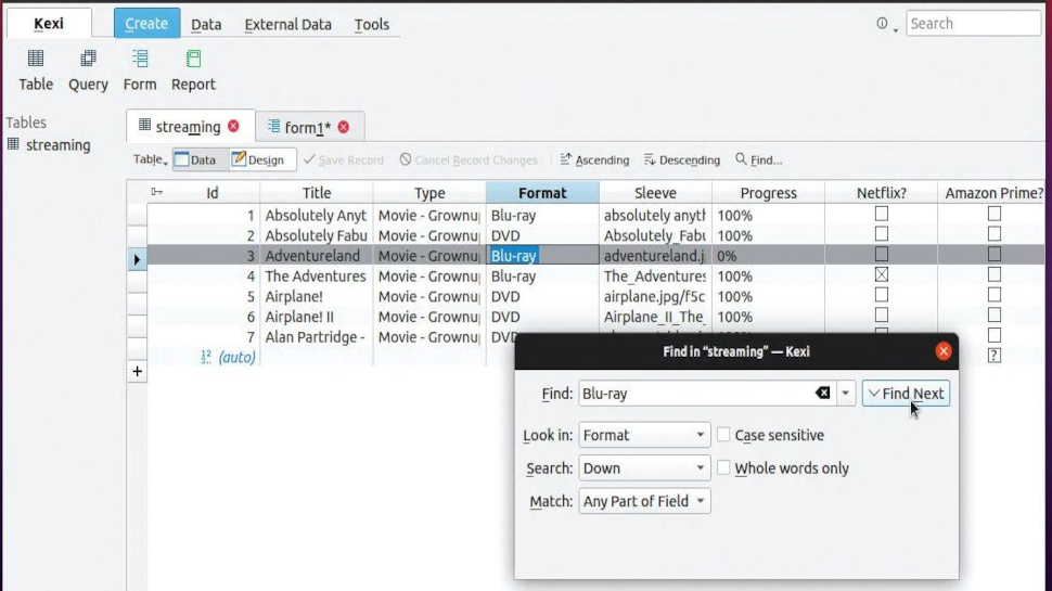 screenshot of symphytum