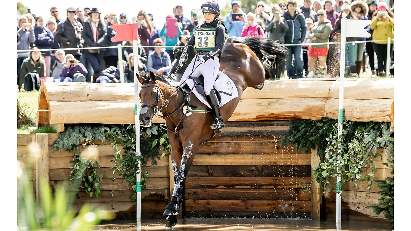 Badminton Horse Trials cross-country Piggy March