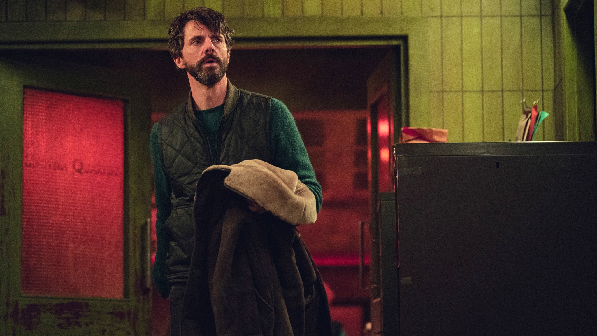 Matthew Goode in &quot;Dept. Q&quot; on Netflix
