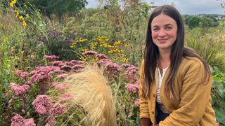Frances Tophill at Yeo Valley Garden, Somerset for Gardeners' World