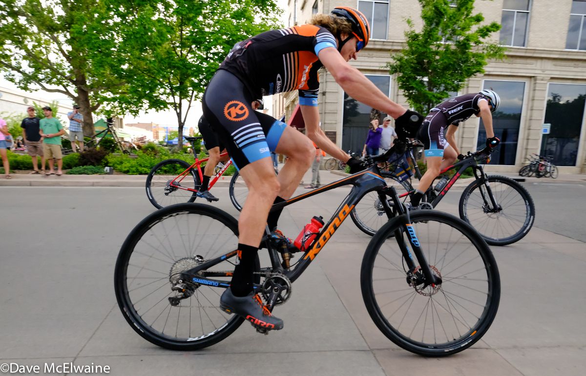 Barry Wicks (Kona) was having one of his best races in recent memory.