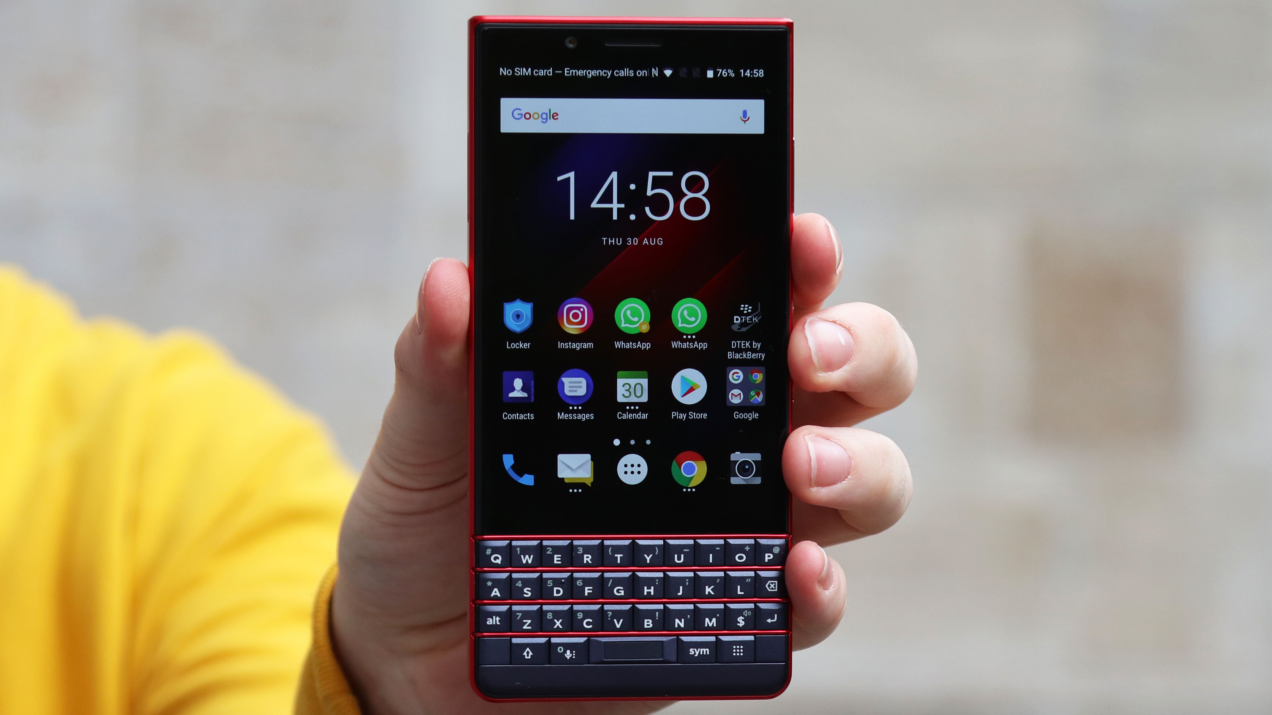 バッテリー容量3000mAhBlackBerry KEY2 LE ( 64GB | 4GB )