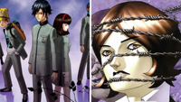 Images from two Persona promotional graphics