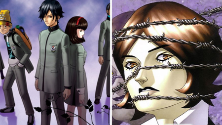 Images from two Persona promotional graphics