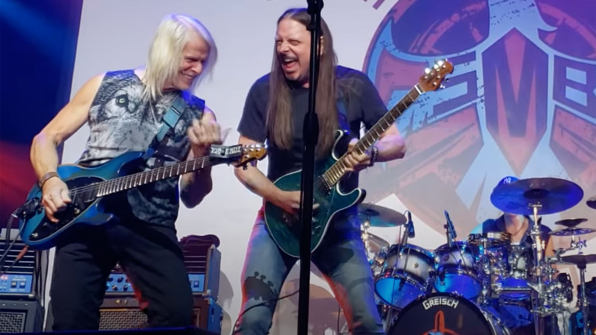 We came for Reb Beach and Steve Morse covering Crossroads. We stayed for the guitar faces thumbnail