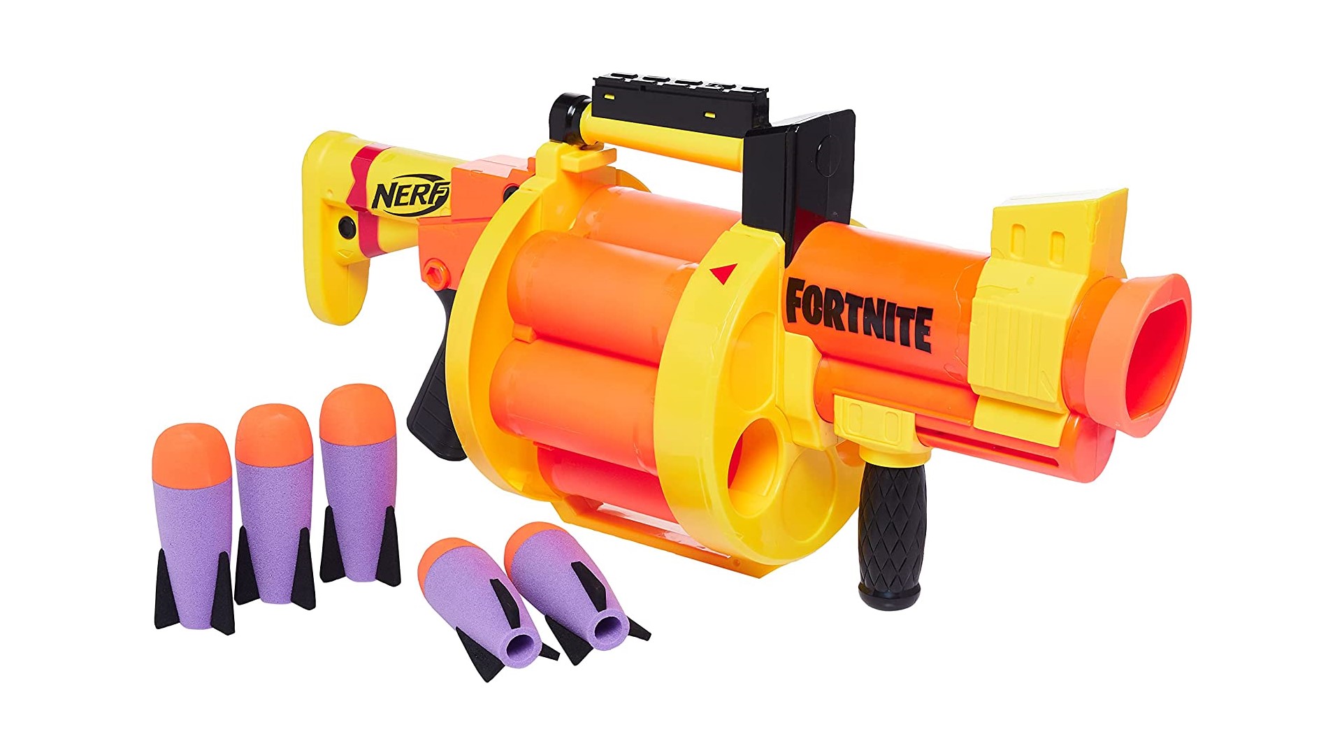A GL nerf gun Fortnite toy with ammo