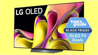 LG B4 OLED with black friday tag 