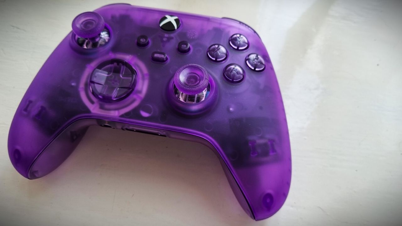 ExtremeRate Atomic Purple Xbox controller housing