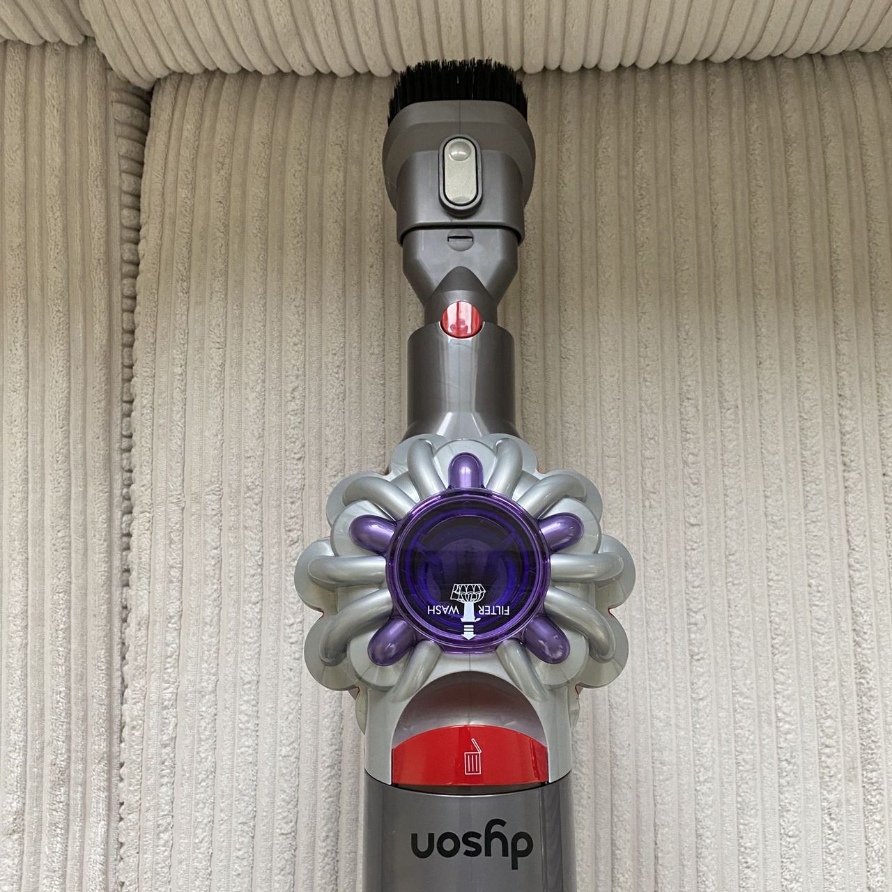 Dyson Car+Boat cleaning sofa