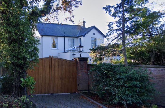 The exterior of Ray Winstone&#039;s house that has had planning refused