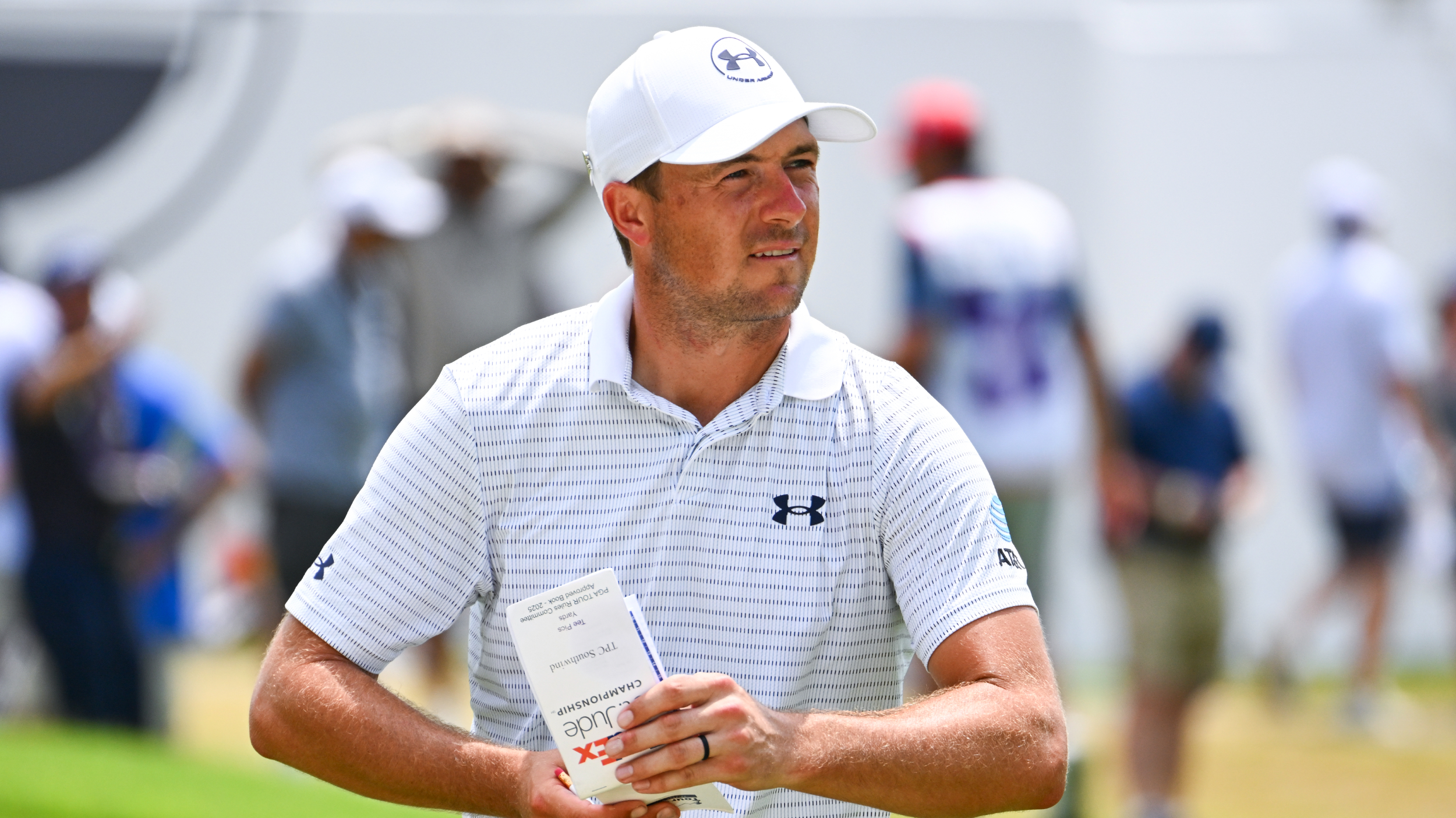 Jordan Spieth at the FedEx St. Jude Championship