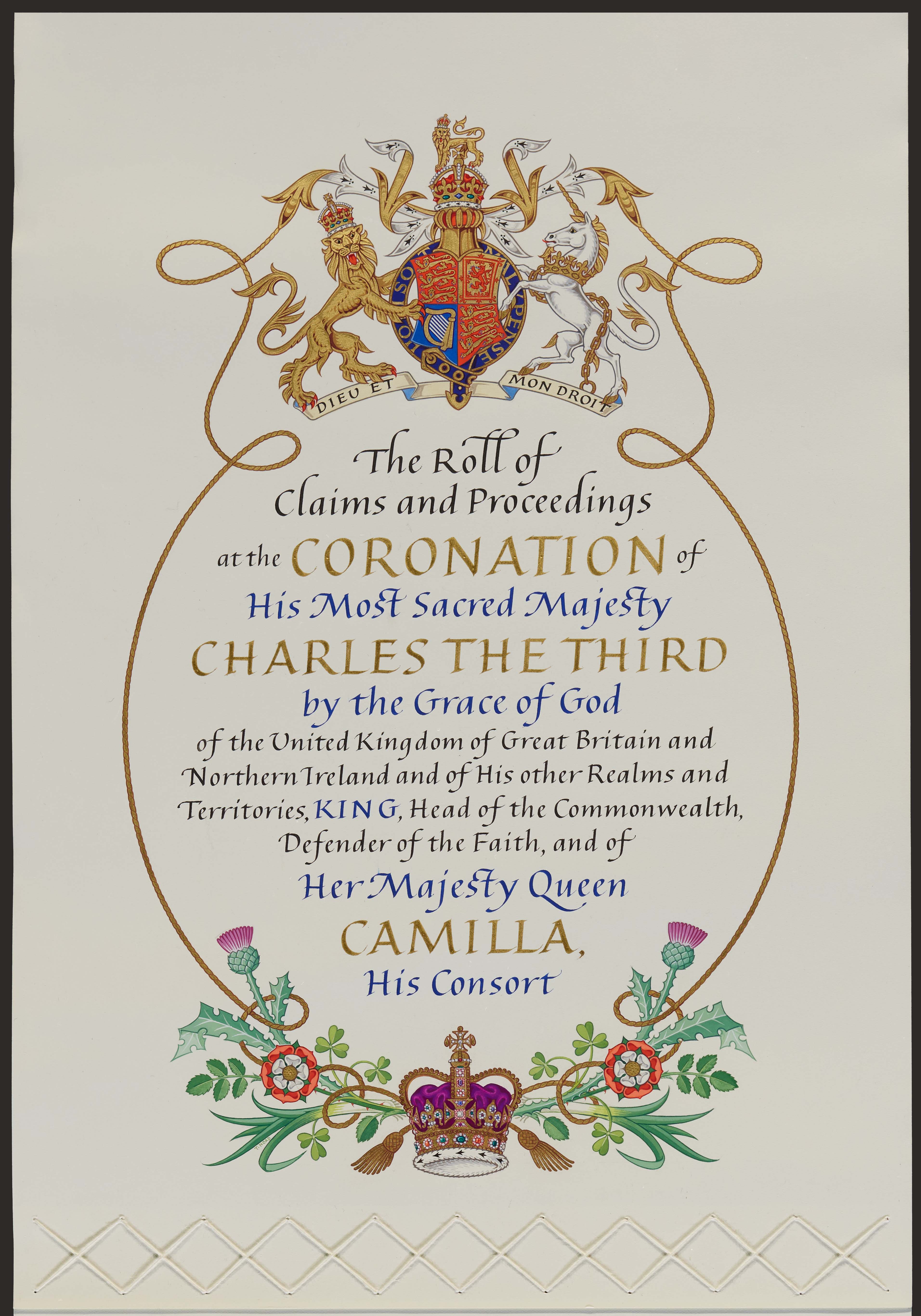 Coronation oath of Charles III
