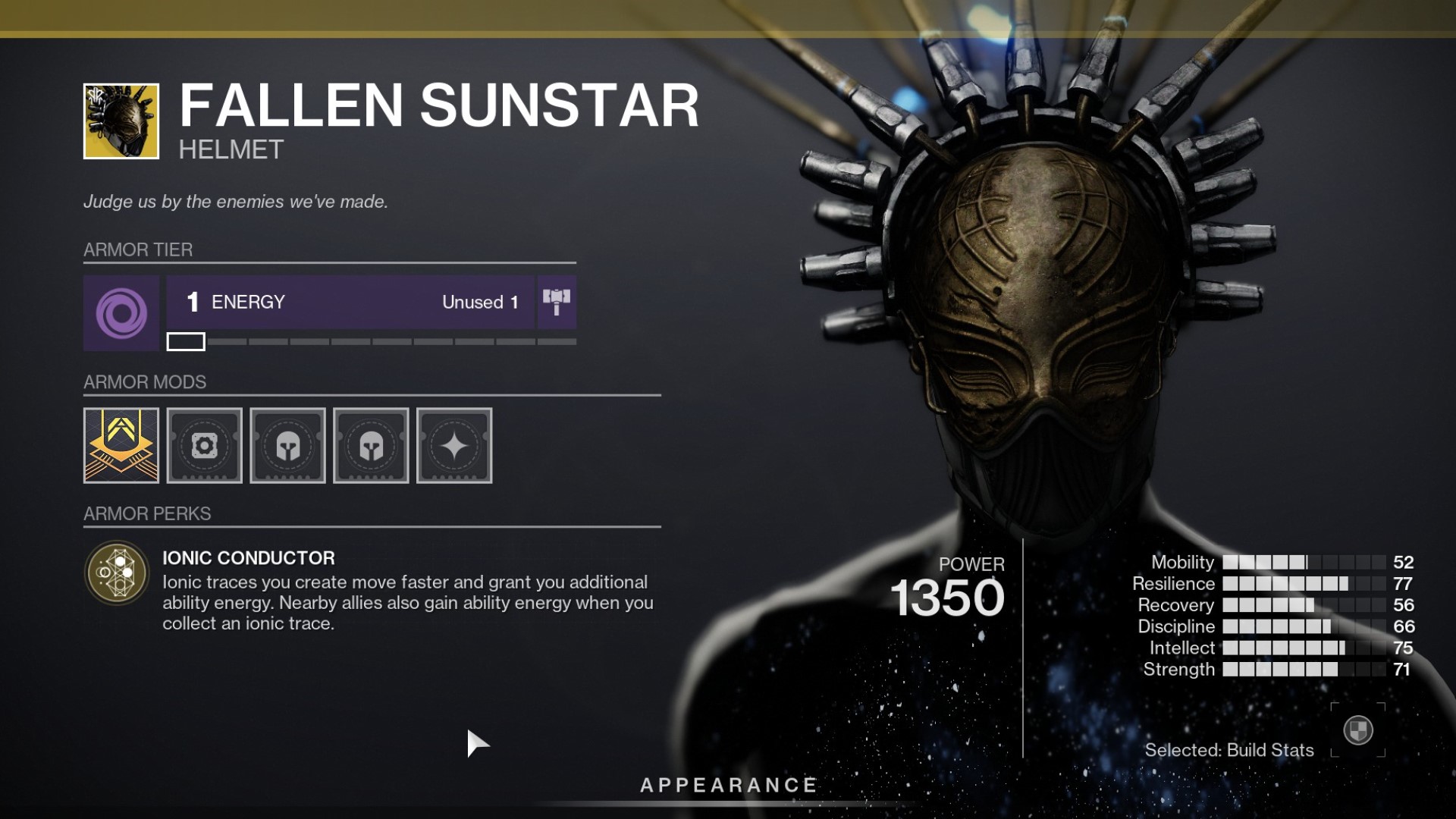 Destiny 2 lost sector exotic - Fallen Sunstar