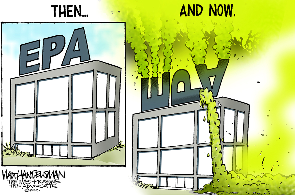 Political cartoon