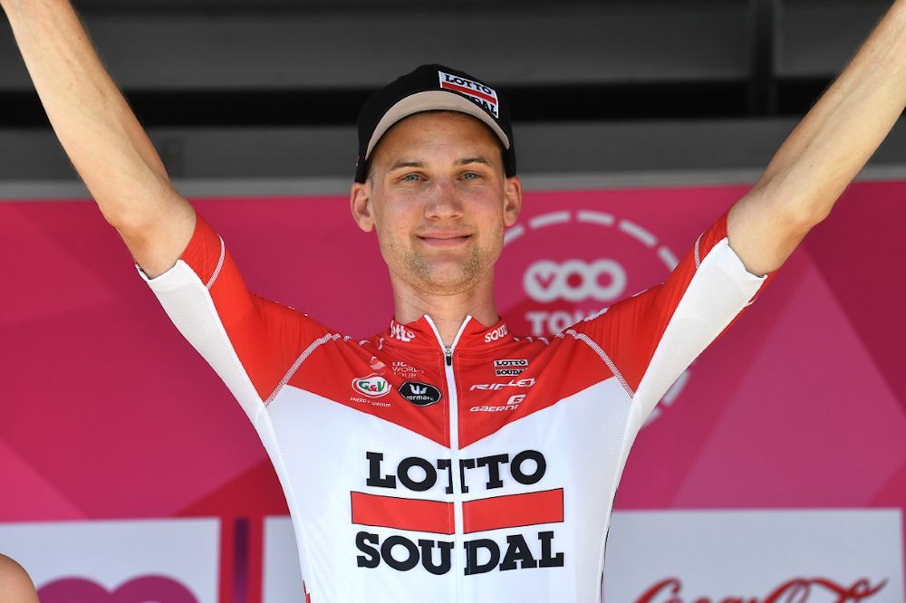 Tour de Wallonie leader Tim Wellens (Lotto Soudal)