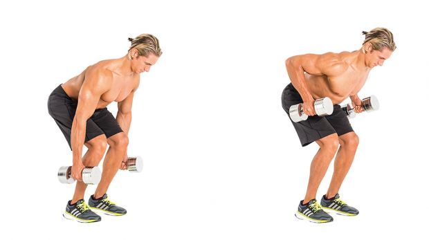 Hammer bent-over row