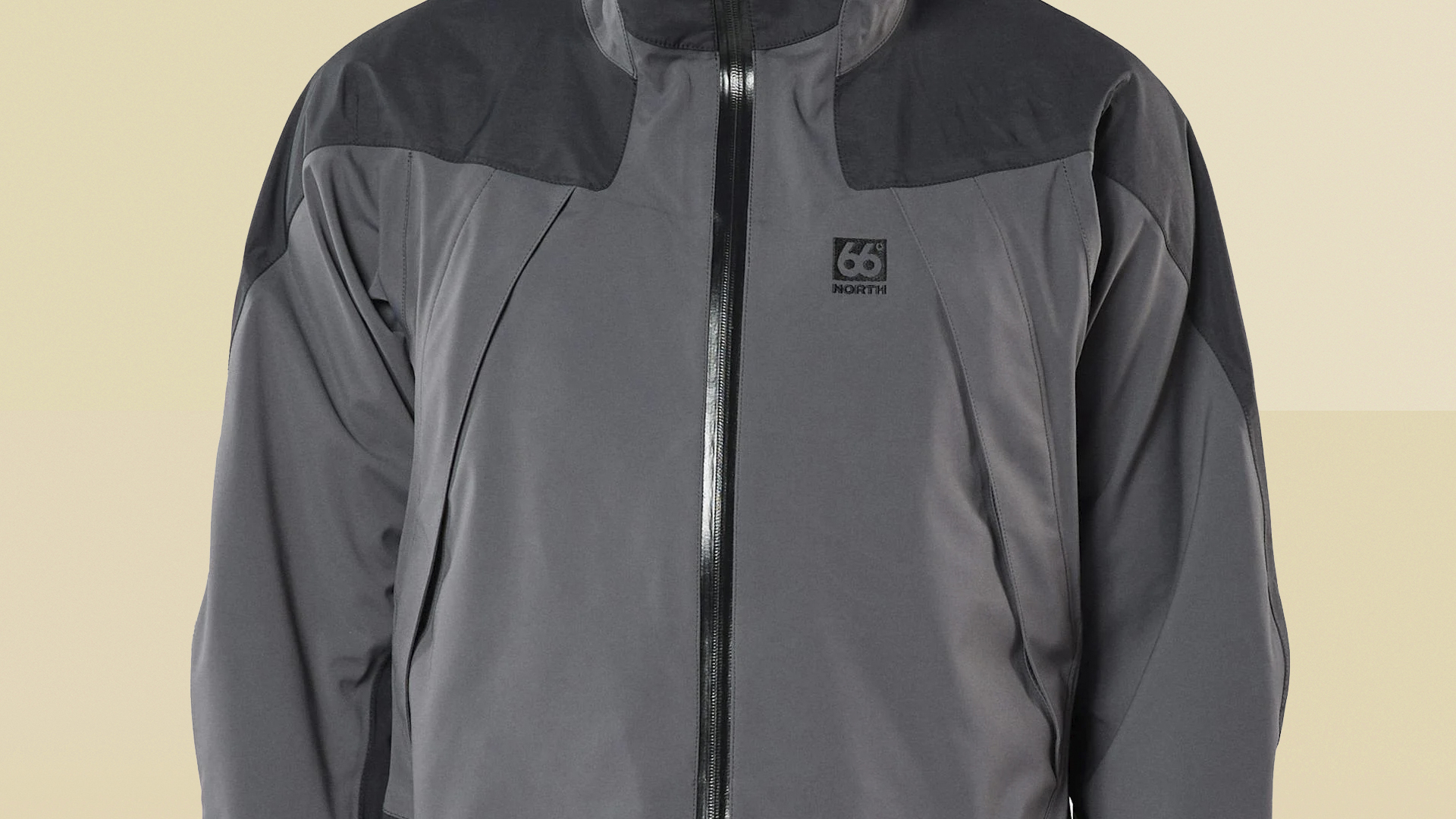 66&amp;deg;North Dyngja Shell Jacket detail shot